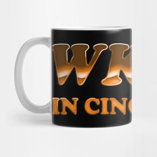 WKRP In Cincinnati /// Retro Gold Style Design Mug